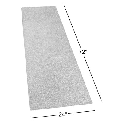 Ceeva 72 in. x 24 in. Non-Slip Indoor Door Mat, Durable Low-Profile Entryway Rug with Anti-Skid Backing, Easy-Clean Rectangular Floor Mat