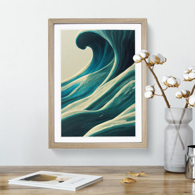Majestic Ocean Wave - Framed Print