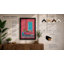 Leopard in the Bath Mid-Century - Framed Print-734985448-734985450