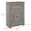 Armoire de rangement, buffet avec tiroir Farmhouse, gris délavé-1517467318