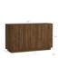 Buffet moderne avec rangement, grand buffet cannelé avec tablettes réglables, crédence, console d'appoint-1132689909