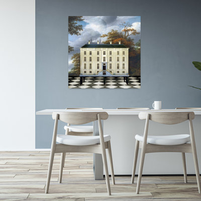 «The Dollhouse», art mural abstrait contemporain