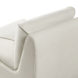 Compressed Lounge Chair With Ottoman, Modern Sofa For Small Spaces, Comfortable Upholstered Sofa For Living Room, Bedroom, Or Studio