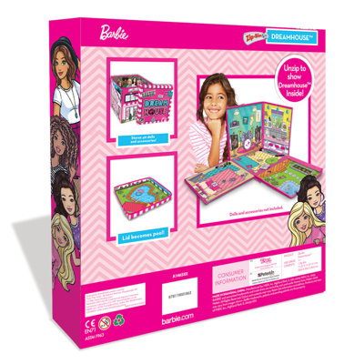Barbie: ZipBin - Doll Dream House