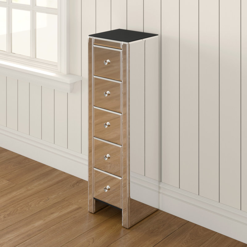 Natalie 30cm W 5 - Drawer Chest of Drawers