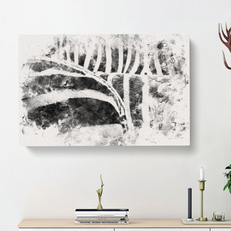 The Stripes of the Zebra - Wrapped Canvas, 40cm H x 60cm W x 3cm D