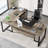 Rohima L-Shape Executive Desk with Storage Cabinet-498250136