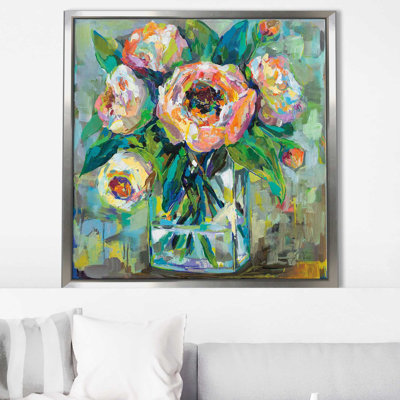 Rose - peinture