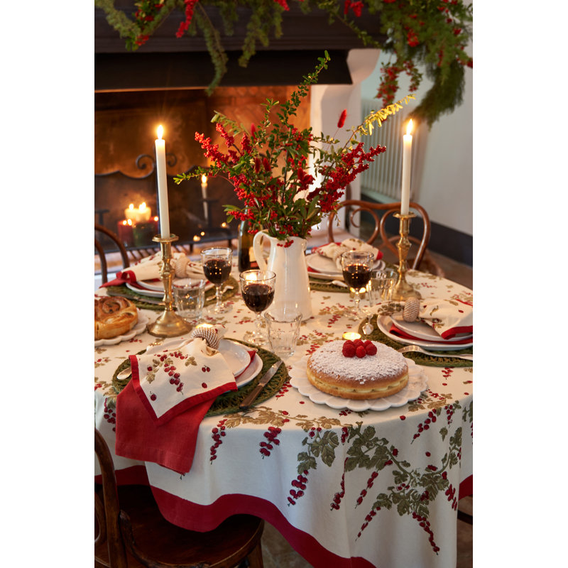 Gooseberry 100% Cotton Square Napkins