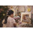 Rosy Check Enamel Wall Mirror