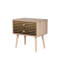Rylie 60cm W Manufactured Wood Bedside Table