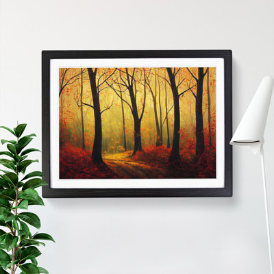 Unbeatable Autumn Forest - Framed Print