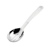 10.5-Inch Stainless Steel Slotted Serve Spoon