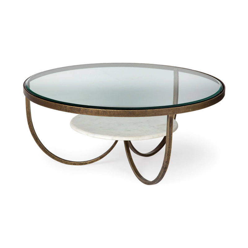 Table basse à 3 pieds avec rangement