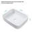 Vessel Ceramic Sink, Rectangular Bathroom Sink
