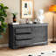 Commode double 57 tiroirs 57 po