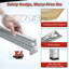 Tablettes de rangement réglables en métal de 40 po pour garde-manger, garage, sous-sol, entrepôt, assemblage facile-394139504-394139506