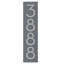Floating Modern 3" Number Vertical Address Plaque (4 Digits)-435907216-435911275-435911550