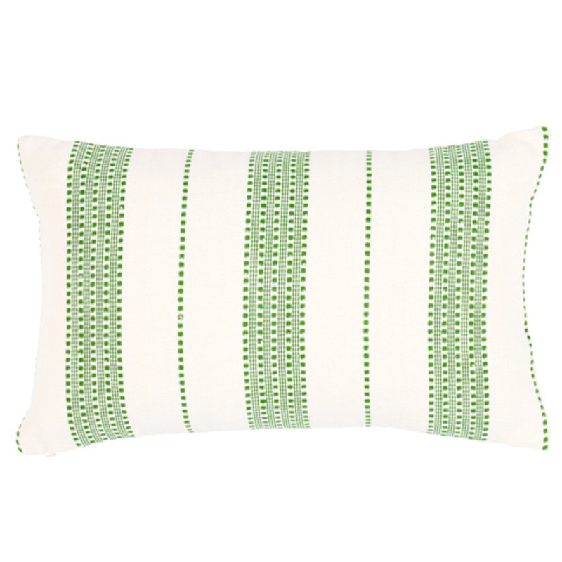 Lubeck Stripe Pillow, Green