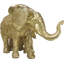 Figurine éléphant et veau avec ornements Royal Gold Mandala
