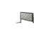 Queen Bed With Gray Linen & Finish - Padded Head And Foot Boards, Upholstered Style, 4 Slats Legs Support, Wood Frame, 660Lbs Weight Capacity Queen-Size Box Spring Needed, Hb Fb, Look, Support Legs,