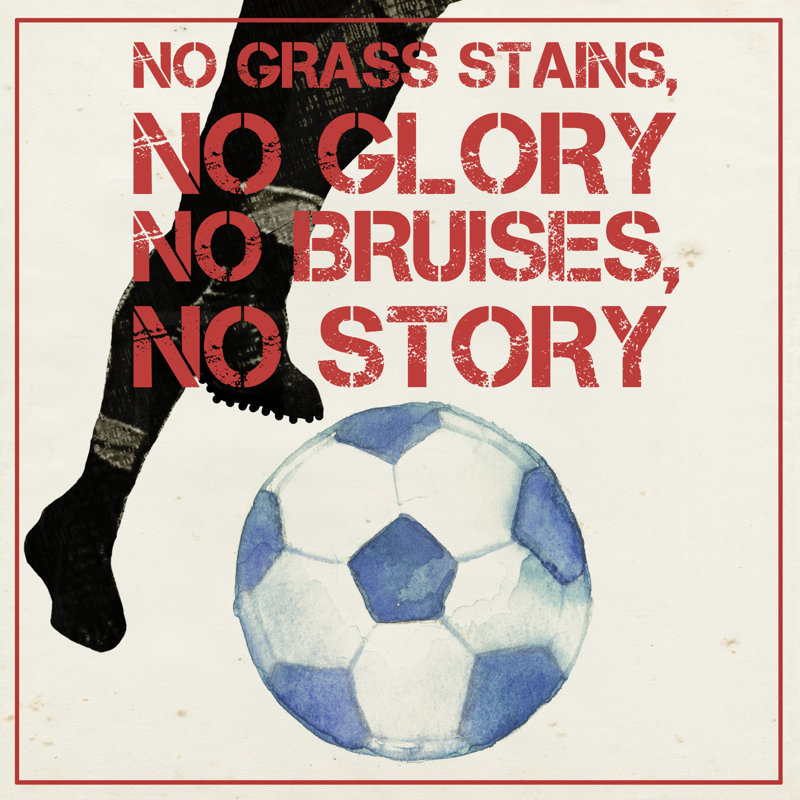 Sports Epigram I by Grace Popp - Wrapped Canvas Print, 76cm H x 76cm W