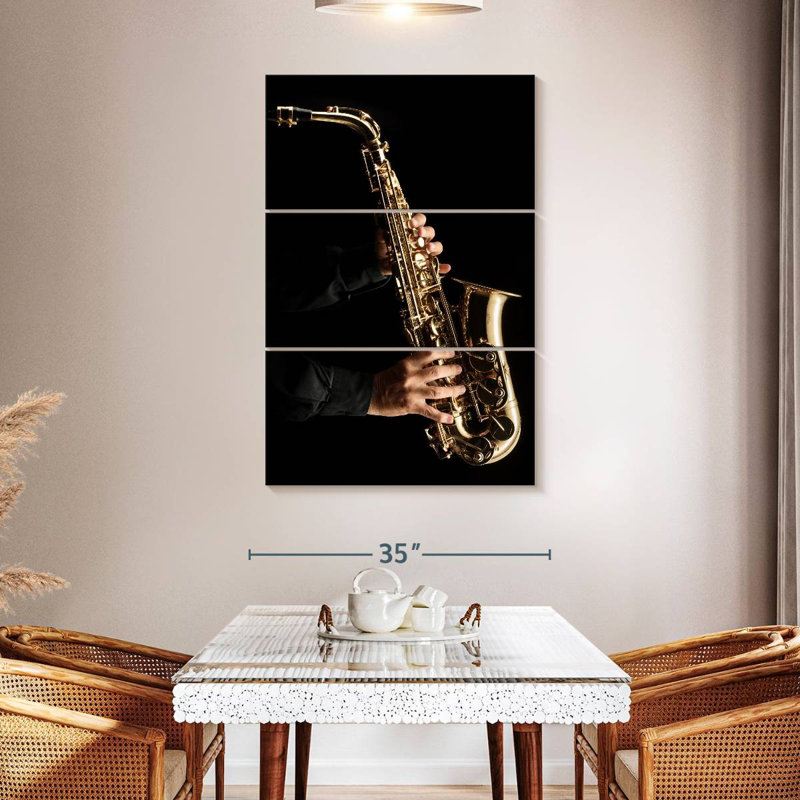 Abarca Classic Saxophone, H 50 po x l 32 po