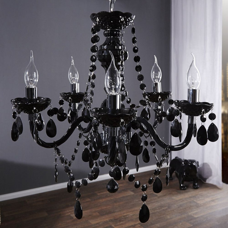Adline 5 - Light Candle Style Chandelier