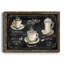 «Coffee Trio», reproduction d'impression sur toile-804998563-804998561