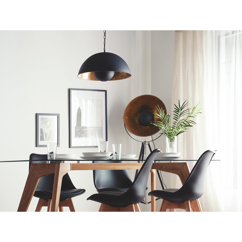 Monson 1 - Light Black Dome Pendant
