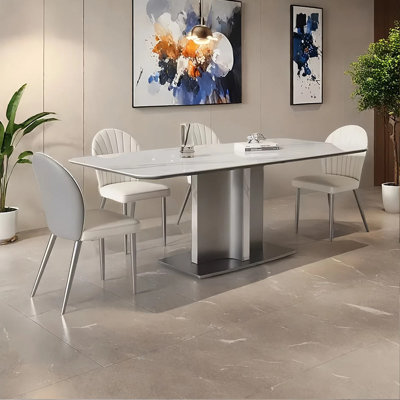 Innovative design dining table and chair set