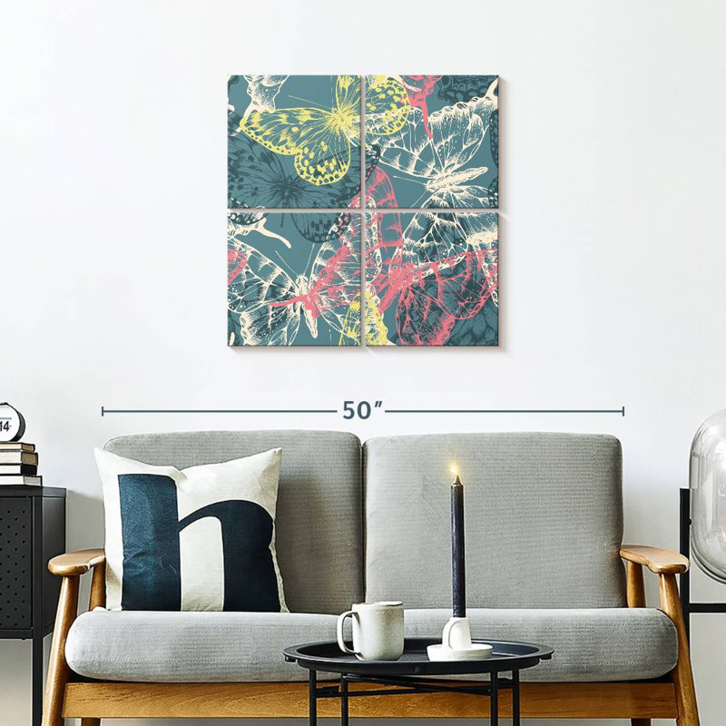 Brampt Butterfly Outlines, 26" H x 26" W