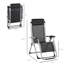 Chaise de jardin inclinable avec repose-tête Outsunny-66292034