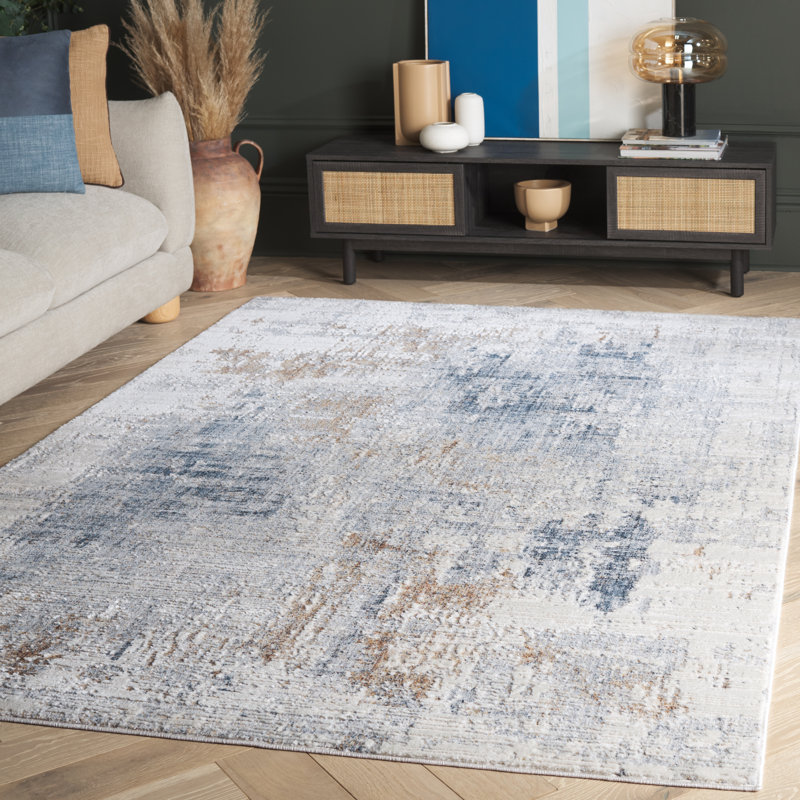Scarlett 412 Performance Abstract Rug, Rectangle 5'3" x 7'6"