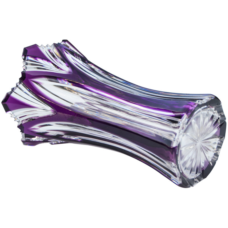 Handcrafted Crystal Table Vase