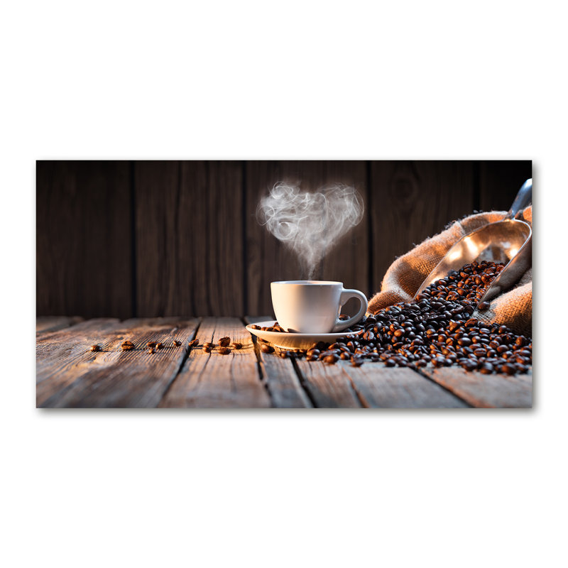 Cup Of Coffee - No Frame Print, Canvas, 50cm H x 100cm W