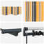 Brayden Studio 200cm D Retractable Door / Window Awning-1811354542-1811354545