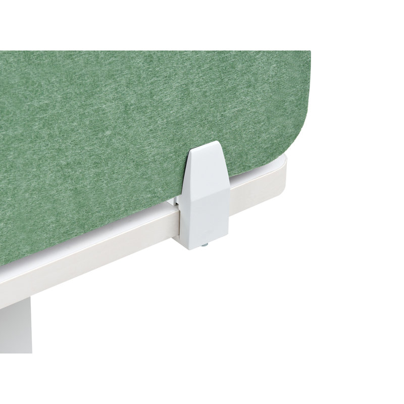 Desk Dividers, Green, 50cm H x 120cm L