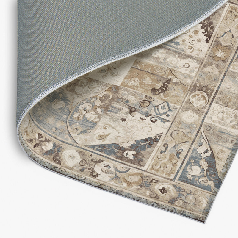 Vintage Dash Indoor And Outdoor Area Rug, Rectangle 8' x 10'