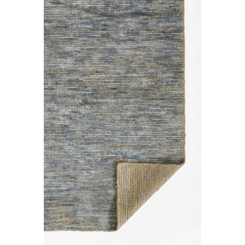 Cecily Abstract Area Rug in Blue, Rectangle 5' x 8'