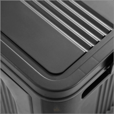 Armoire de rangement polyvalente pliante à 3 niveaux de 20 pouces de largeur avec portes et roues magnétiques pour une organisation efficace