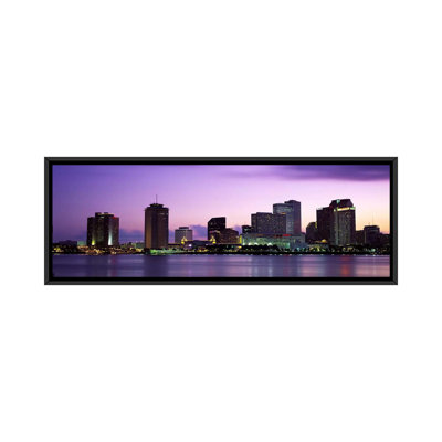 " Dusk Skyline, New Orleans, Louisiana, USA " Color Photography Print