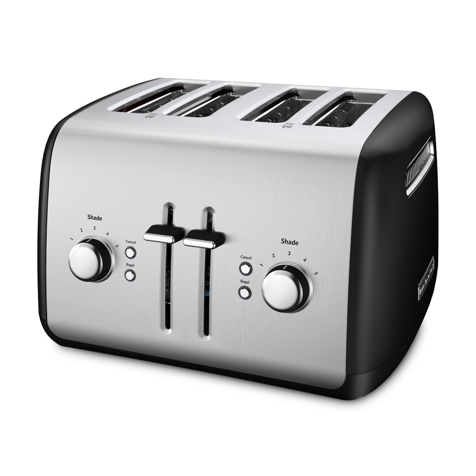 KitchenAid® 4-Slice Toaster with Manual High-Lift Lever, Onyx Black