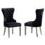 Chaise d'appoint rembourrée en velours Sydnie-1296681848