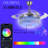 Gracy 43"golden Colorful Bluetooth Invisible Fan Light-1385775776