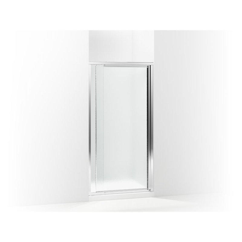 Vista Pivot II 69" x 36" Pivot Framed Shower Door, Silver