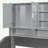 Twin Size bed with LED Armrest Lights, Storage Shelves and Cabinets-1077224178