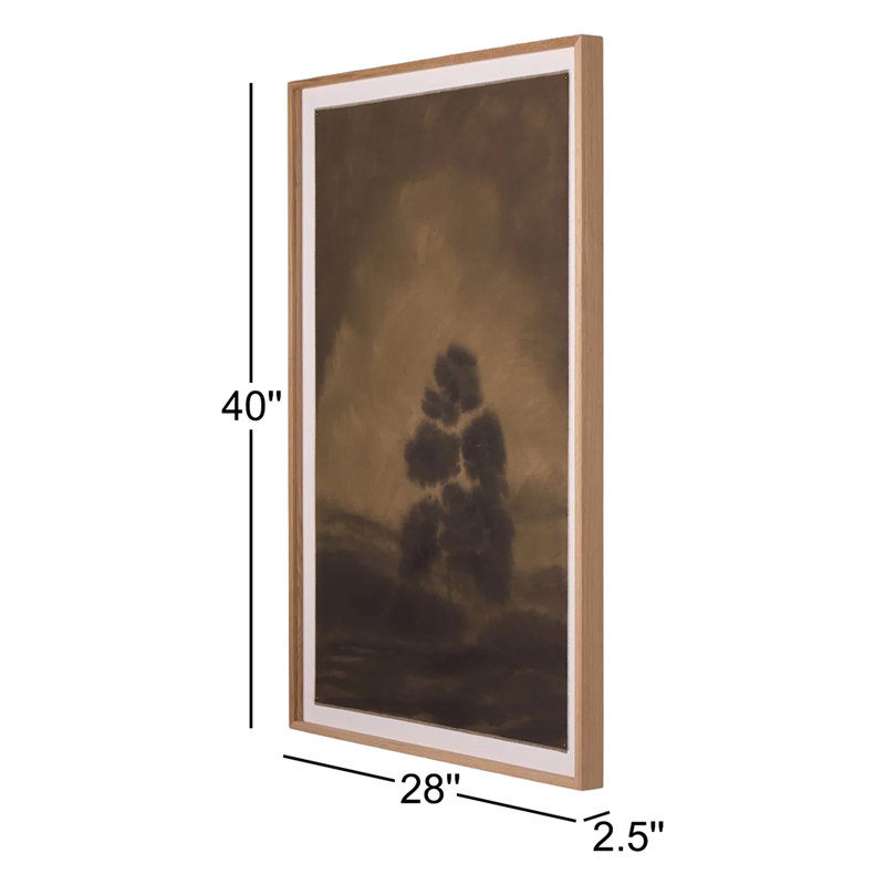 Solitude Painting by Chelsea Fly, 40" H x 28" W