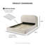 Lit plateforme tapissier Garbutt-733381390