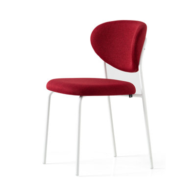 Cozy Upholstered Chair with Metal Frame
